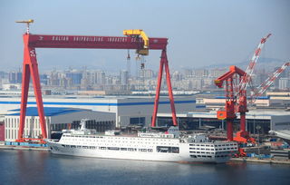 中国海军瓦良格号航母近期改装进展图
